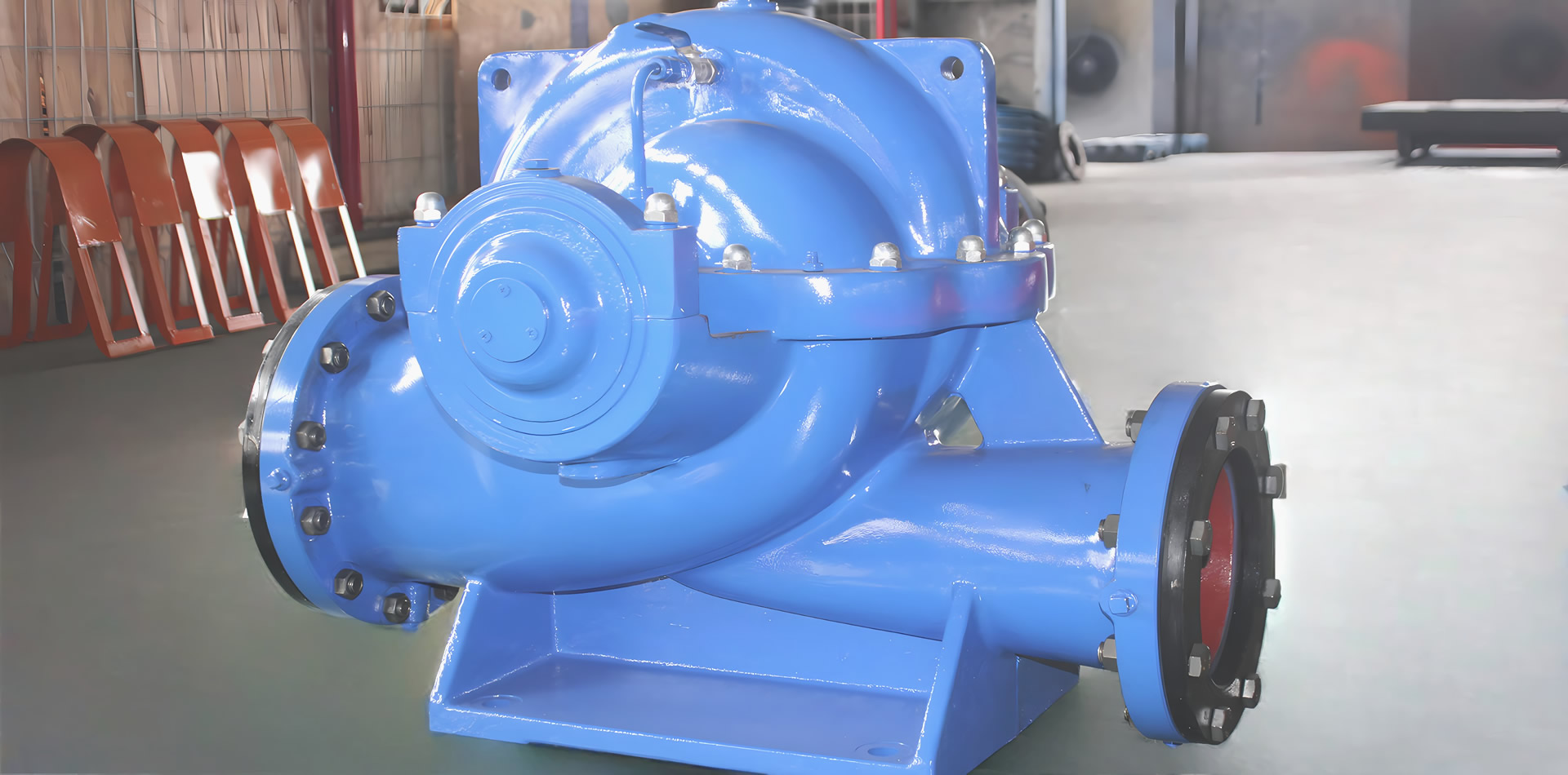 江河取水专用双相钢单级双吸中开泵